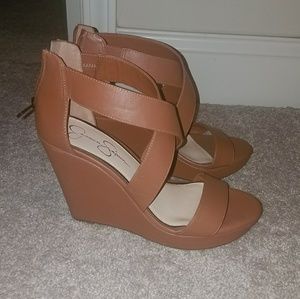 Jessica Simpson wedges